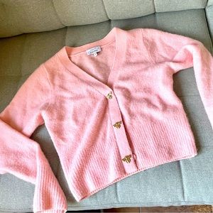 COPY - & other stories - Flowery Pink Cardigan